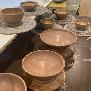 mudslinger student pottery work
