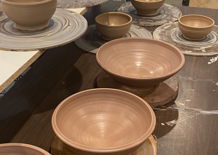 mudslinger student pottery work